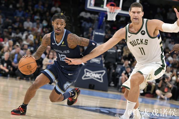 莫兰特28+10灰熊大胜篮网4连胜 公牛力克黄蜂